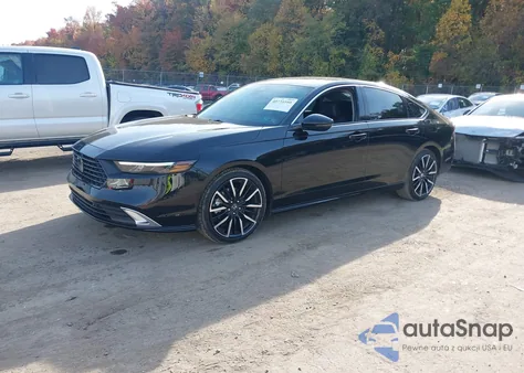 2023 Honda Accord Hybrid Ex-L из США, поврежденный, VIN 1HGCY2F67PA039431